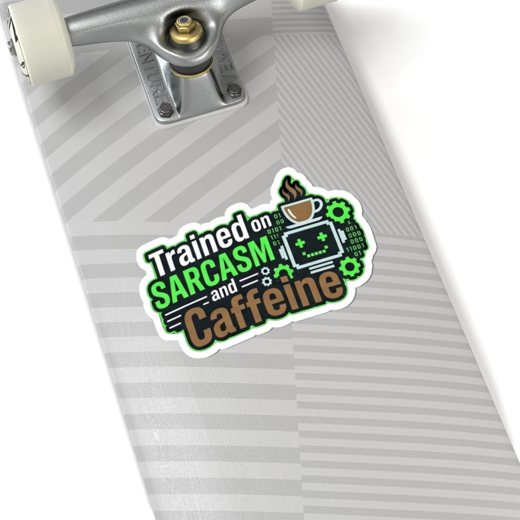 Sarcasm Training Graduate | Kiss-Cut Sticker — AttitudeShirts