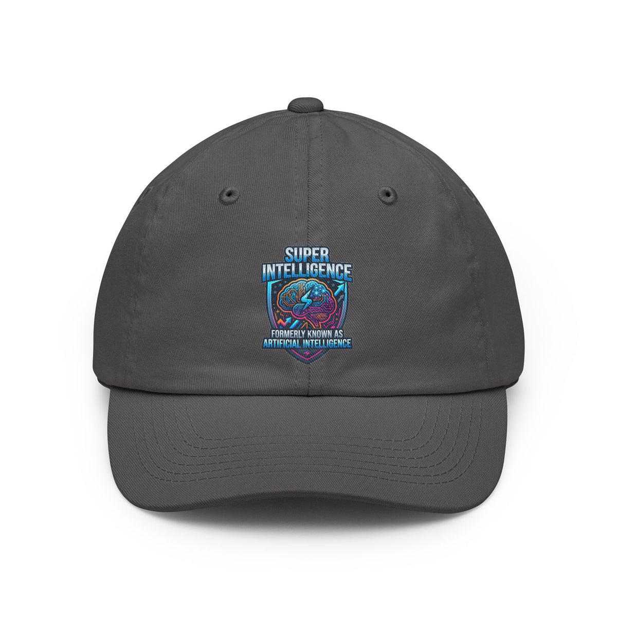 Color: Charcoal | Super Intelligence Dad Hat