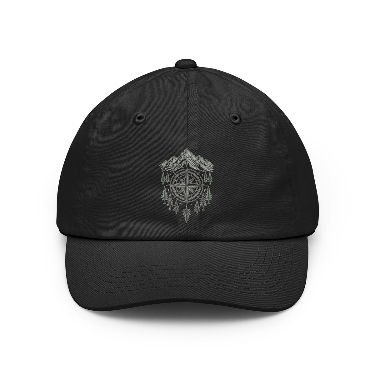 Color: Black | Compass Dad Hat
