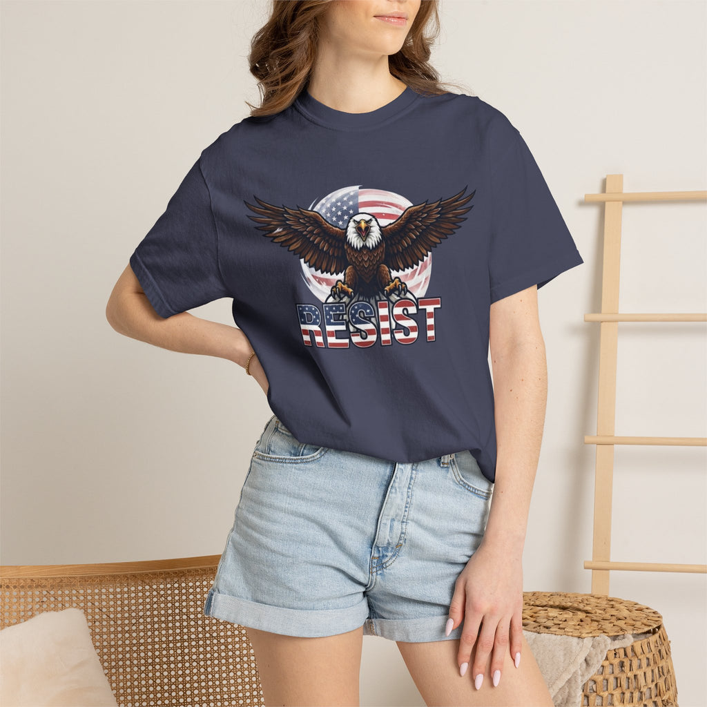 "Resist" Unisex Garment-Dyed Tee