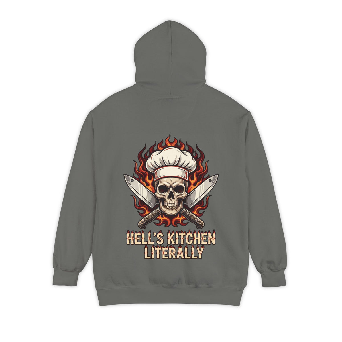"Hell's Kitchen Literally" Garment-Dyed Hoodie