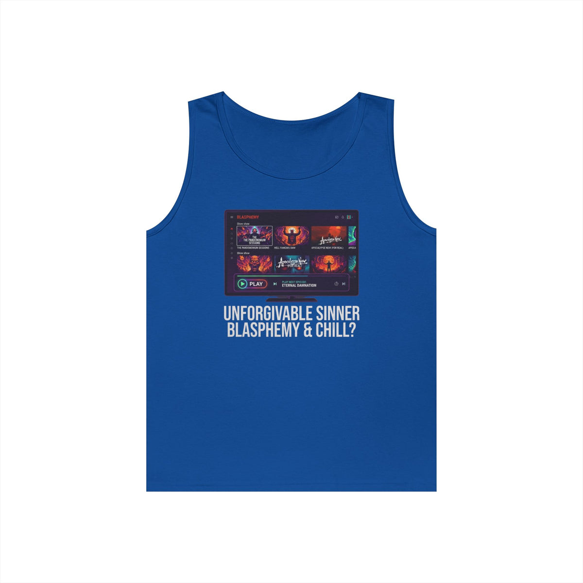 "Good Book Series Blasphemy & Chill" Tank Top