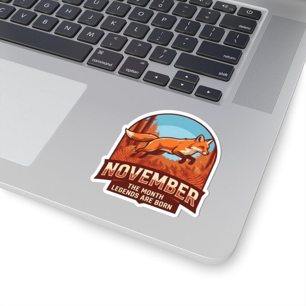 "November Legend" Sticker