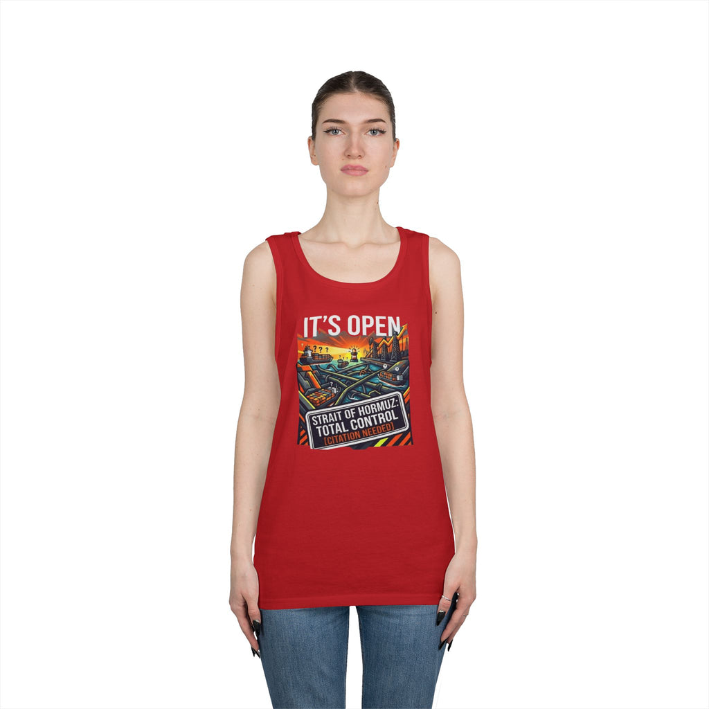 "Straight Of Hormuz is Open" Tank Top
