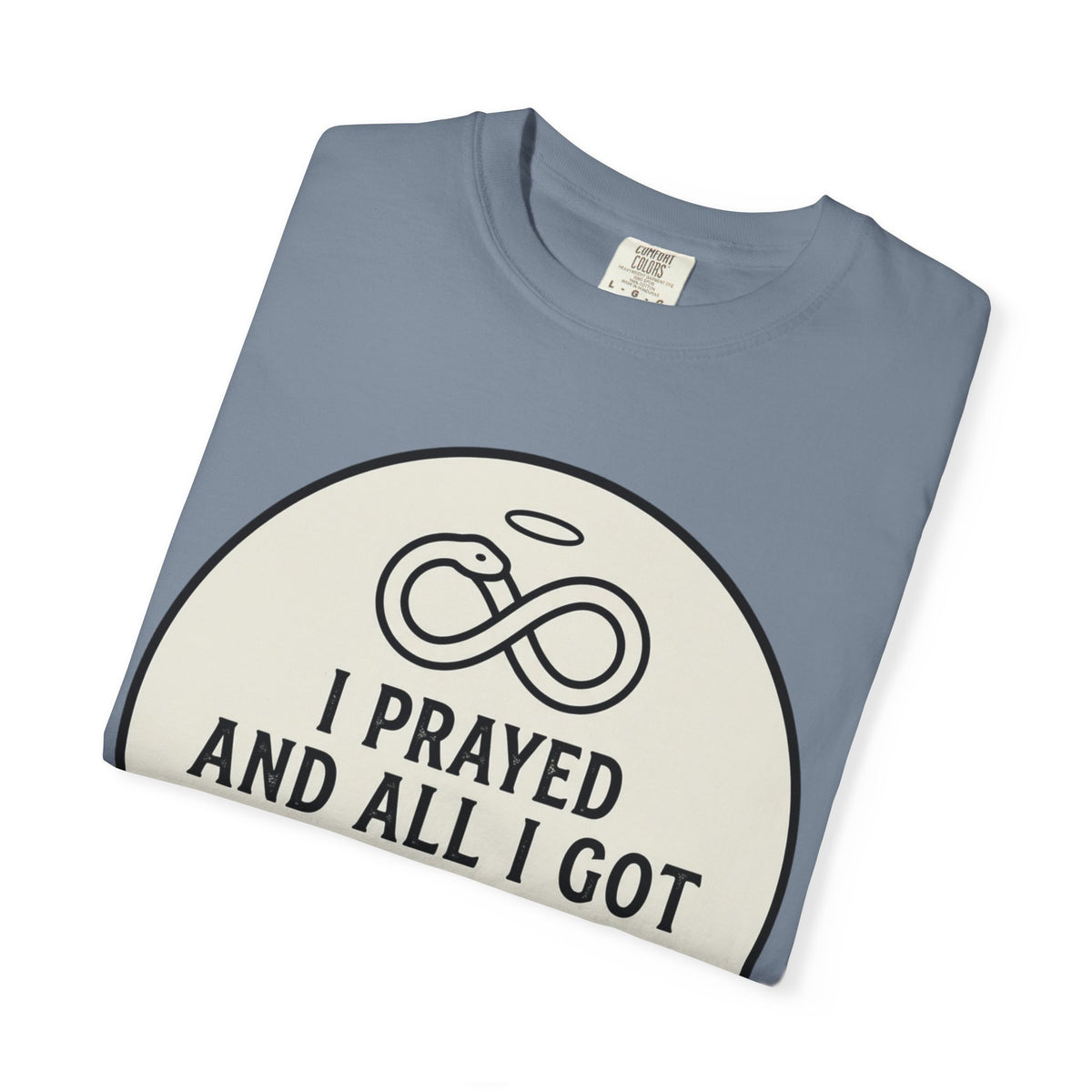 "Good Book Series Original Sin" Unisex Garment-Dyed Tee