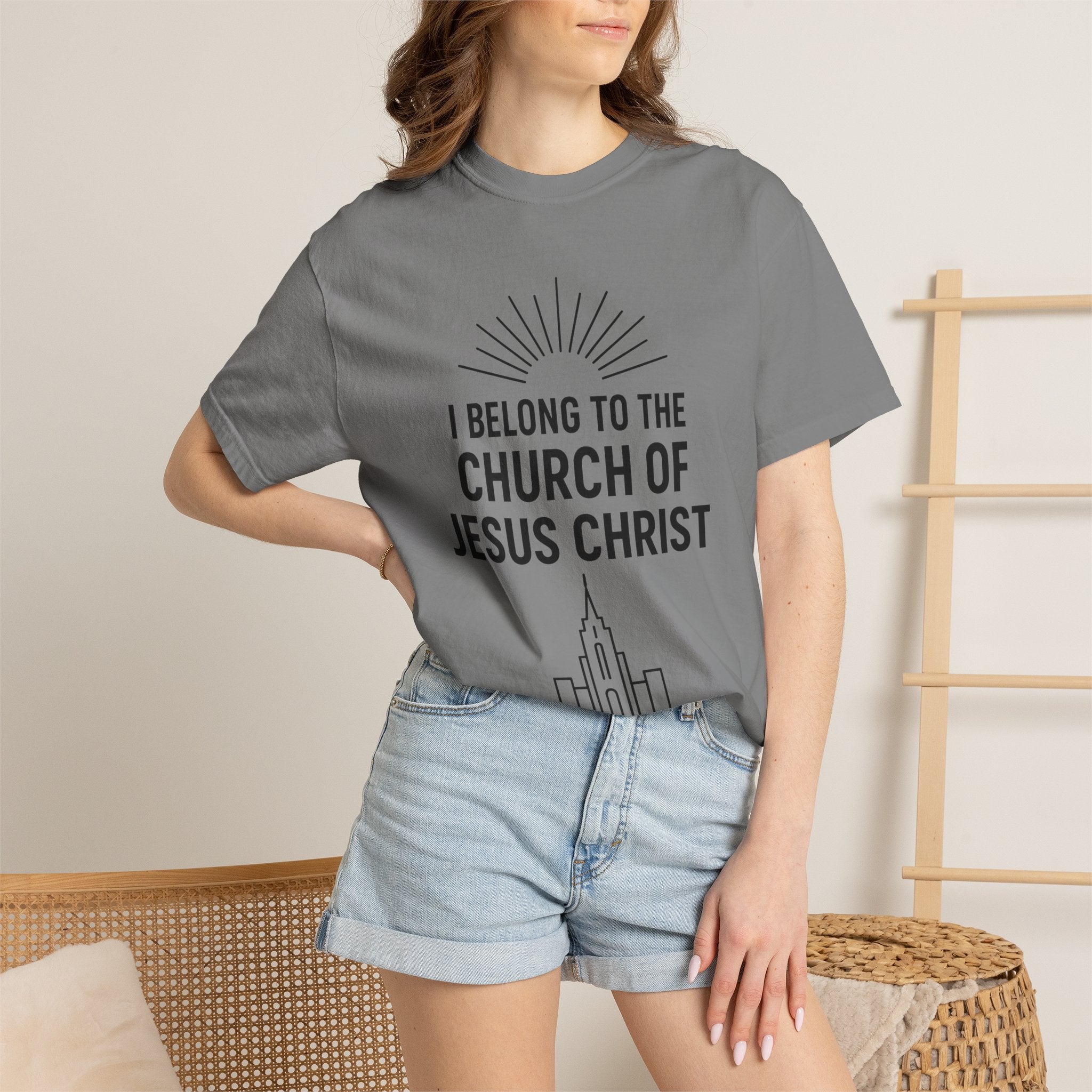 "I Belong" Unisex Garment-Dyed T-shirt