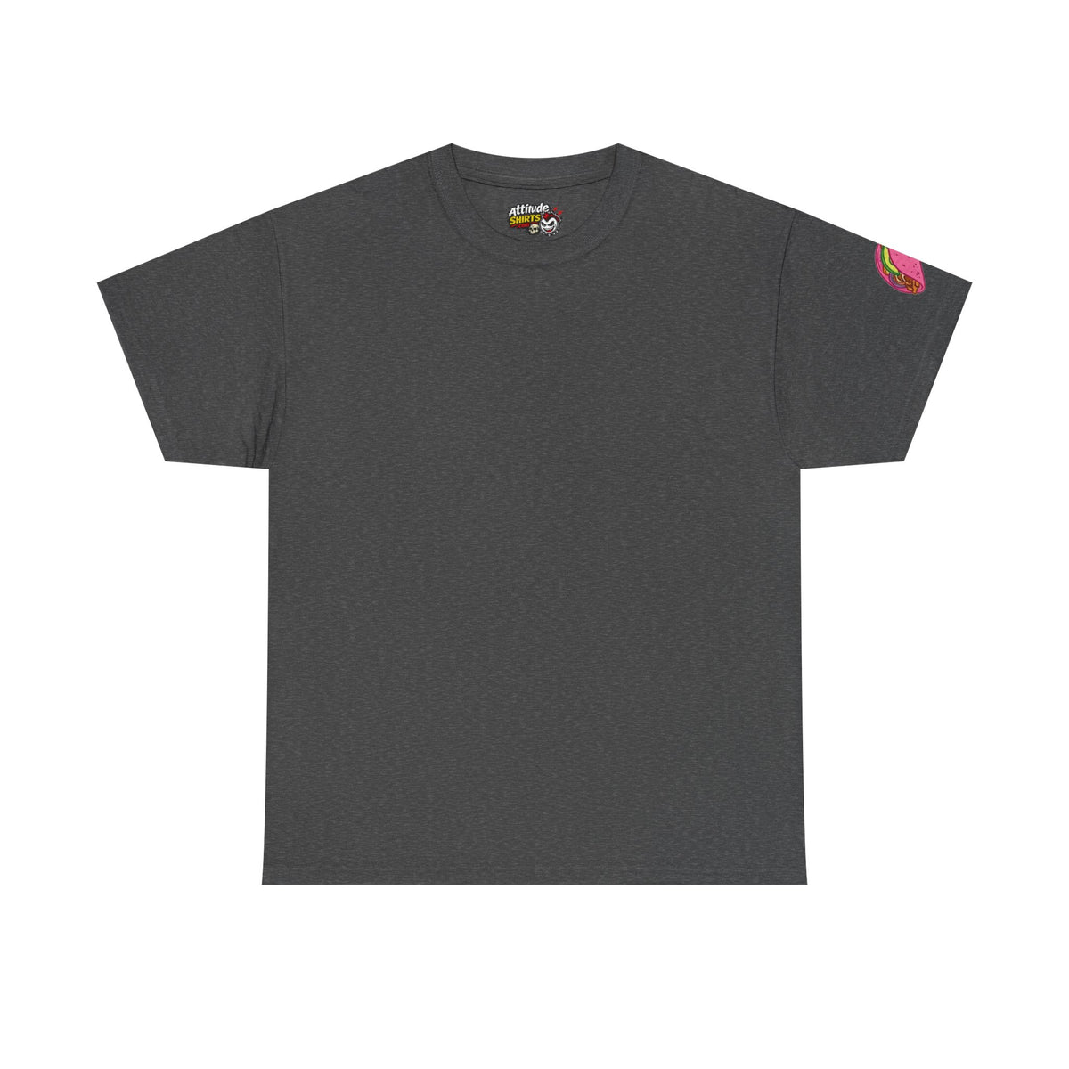 Color: Dark Heather | I Love Pink Tacos Premium Graphic Tee
