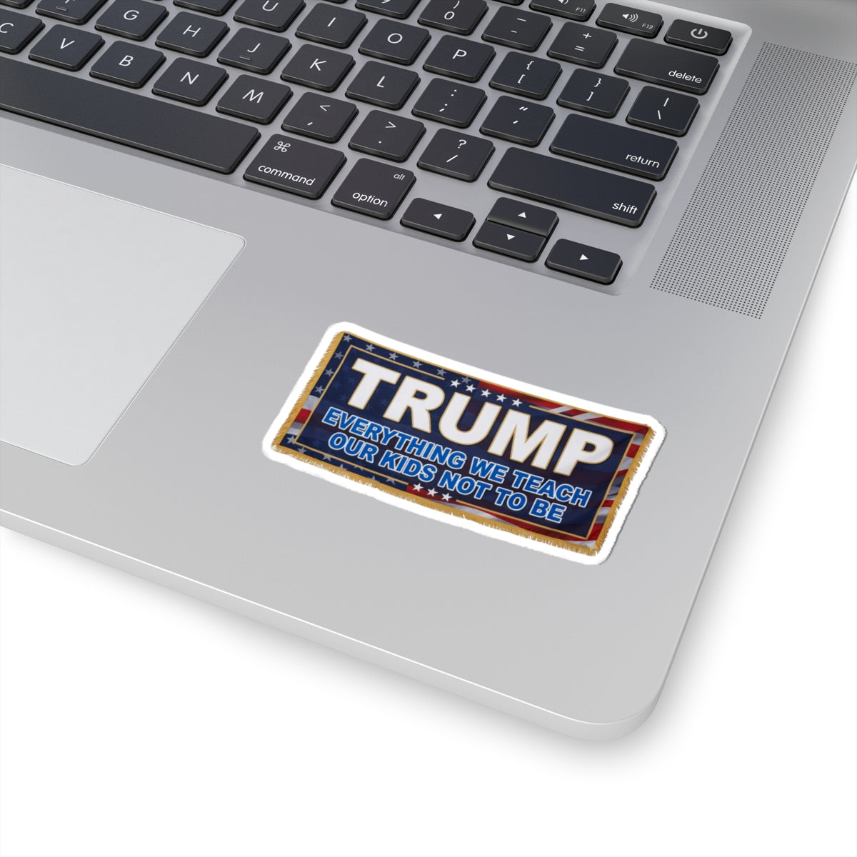"Trump Teach Our Kids" Sticker — Main