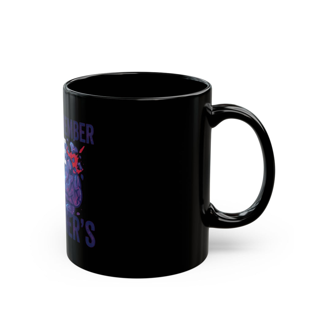 "I Can't Remember" Black Ceramic Mug