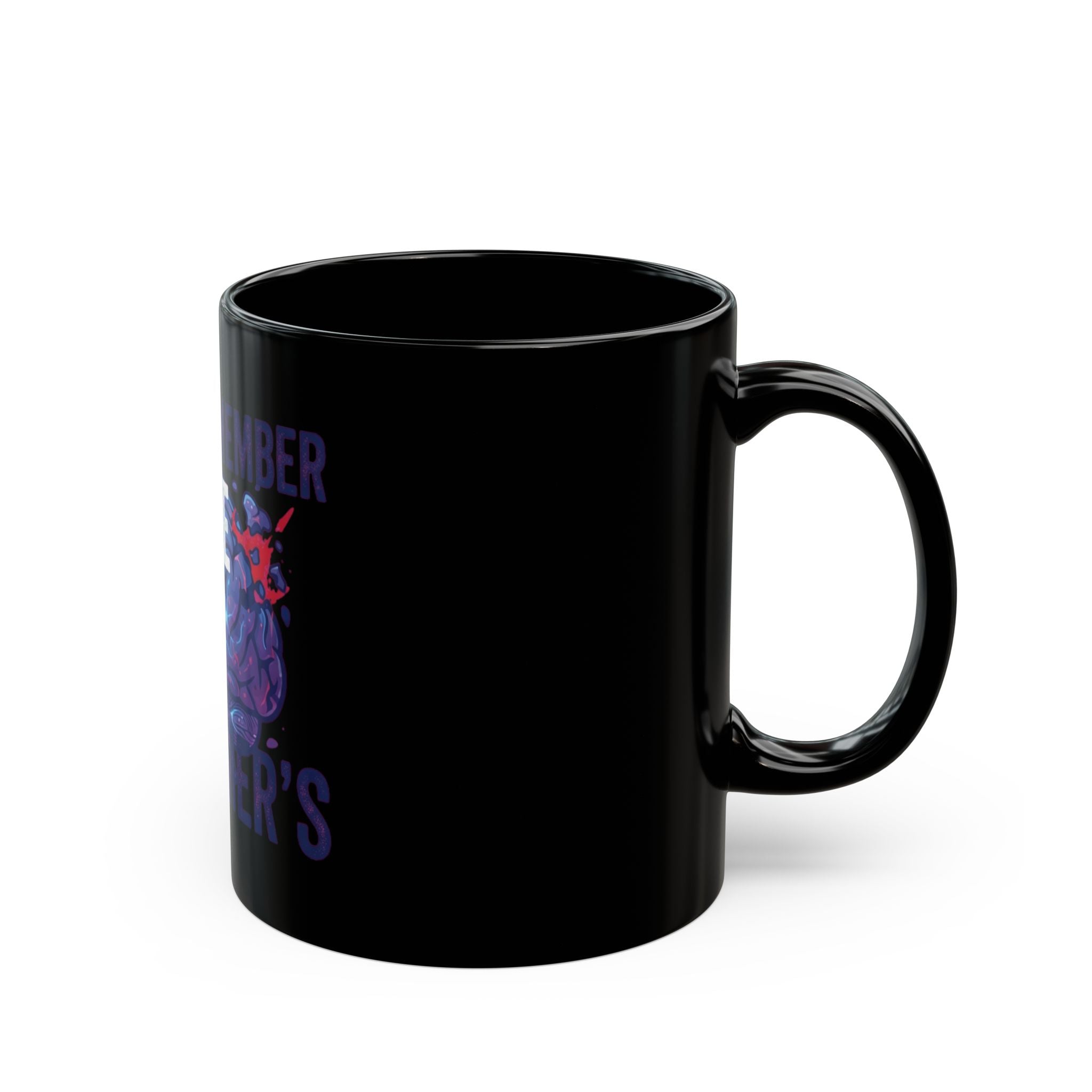 "I Can't Remember" Black Ceramic Mug