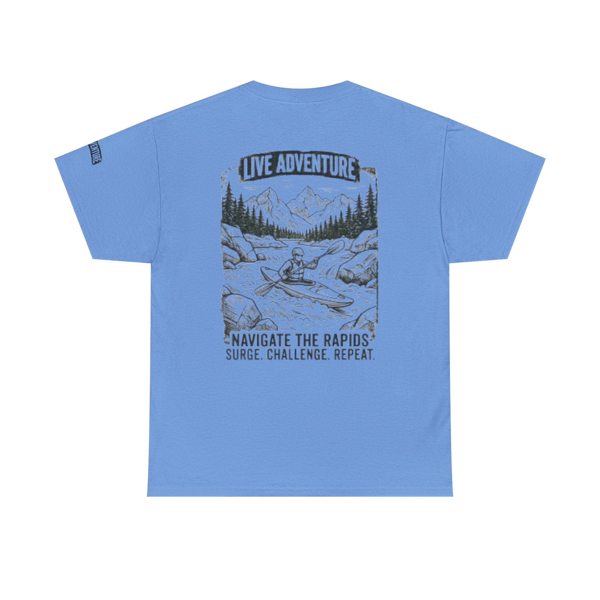 "Live Adventure - Kayak" Premium Graphic Tee