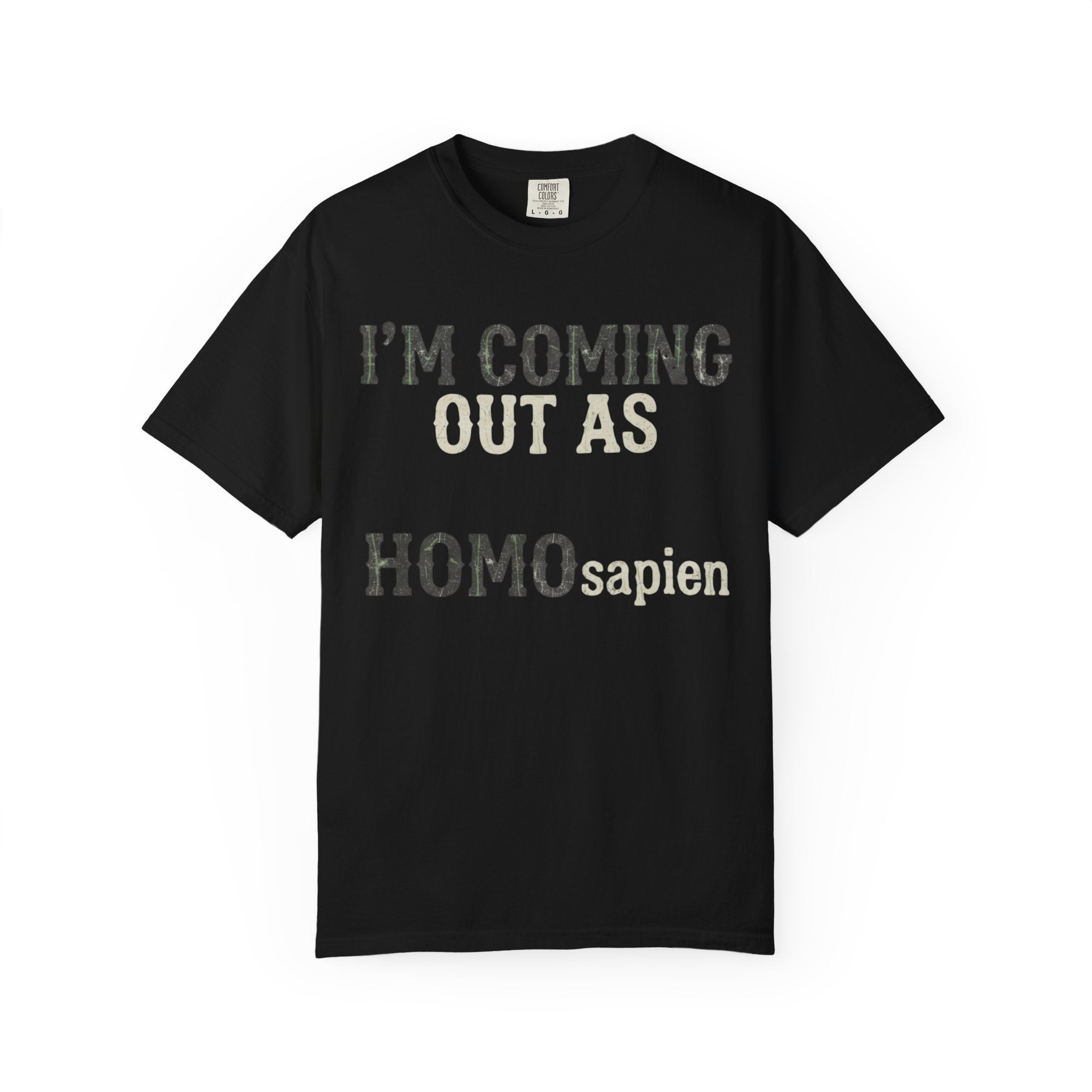 "I'm Coming Out" Unisex Garment-Dyed Tee