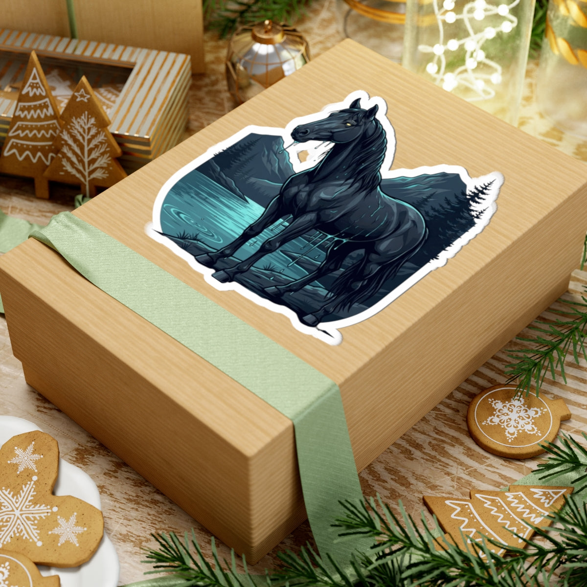 "Kelpie (Scottish Folklore)" Sticker — Main