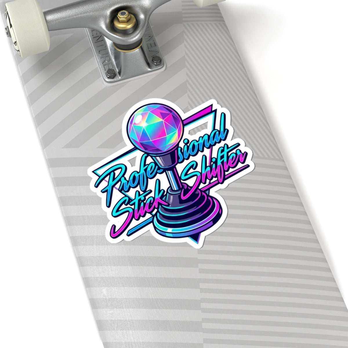 "Professional Stick Shifter" Sticker — Main