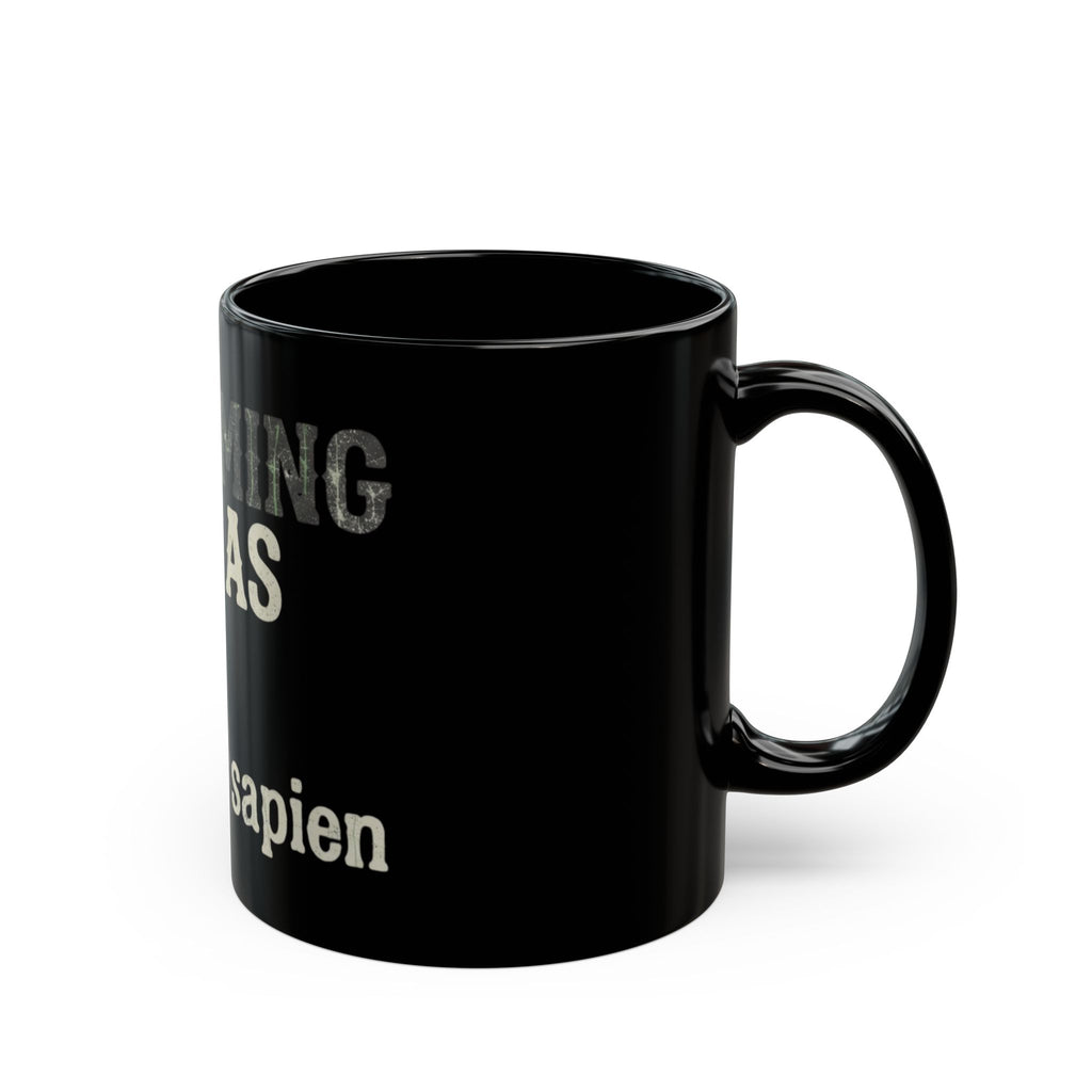 "I'm Coming Out" Black Ceramic Mug
