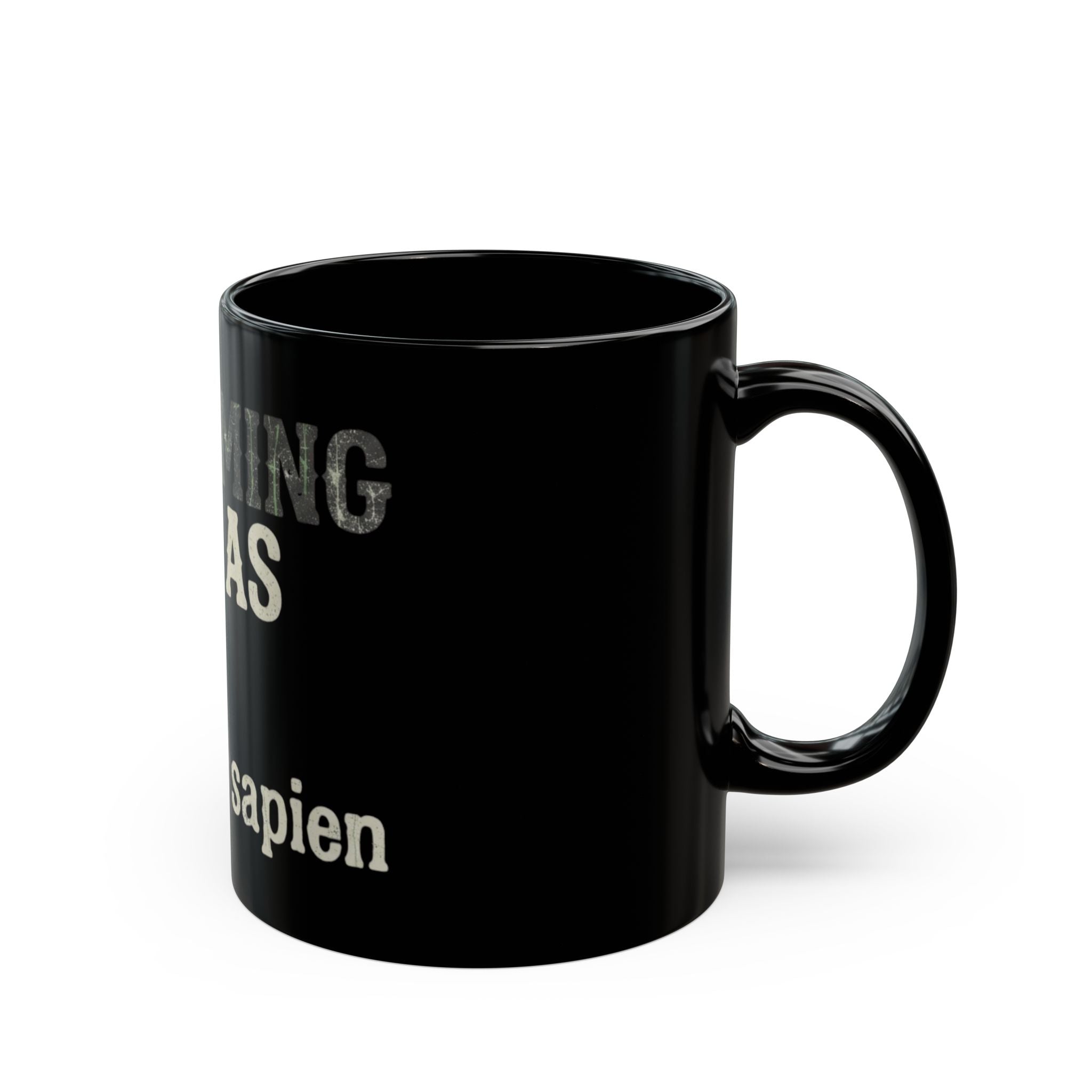 "I'm Coming Out" Black Ceramic Mug