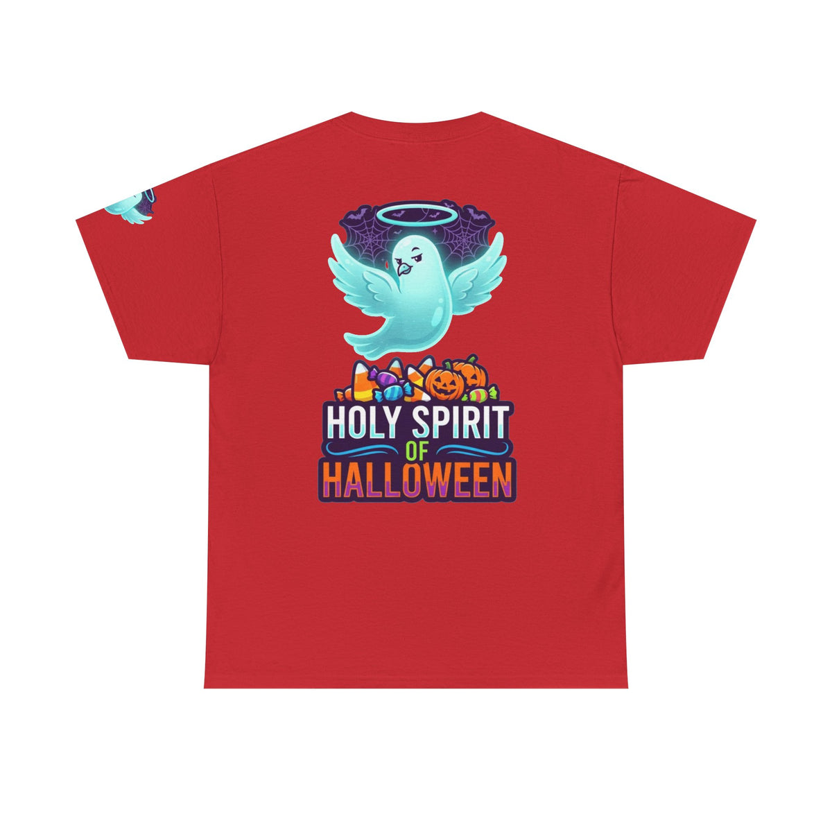 Color: Red | Holy Spirit of Halloween Premium Graphic Tee