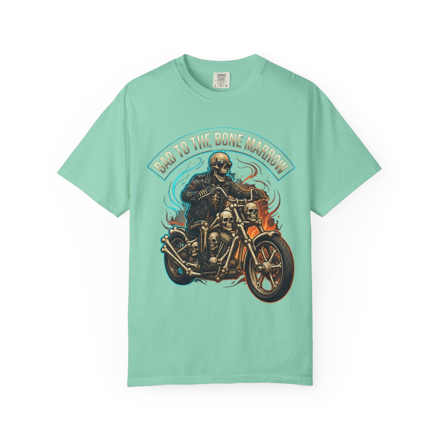 "Bad to the Bone Marrow" Unisex Garment-Dyed Tee