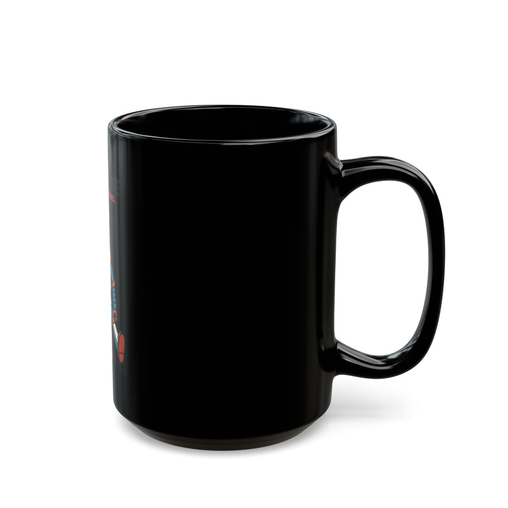 "Sex Machine" Black Ceramic Mug