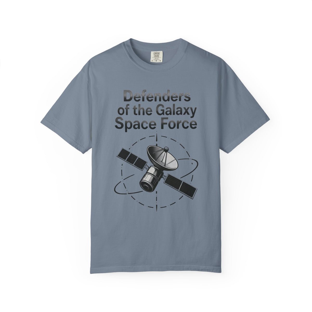 Color: Blue Jean | Defenders of the Galaxy Unisex Garment-Dyed T-shirt