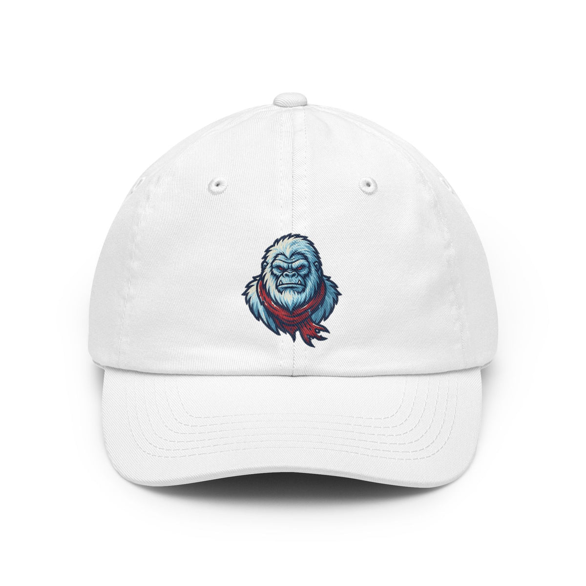 Color: White | Yeti-Abominable Snowman (Himalayas) Dad Hat — -C