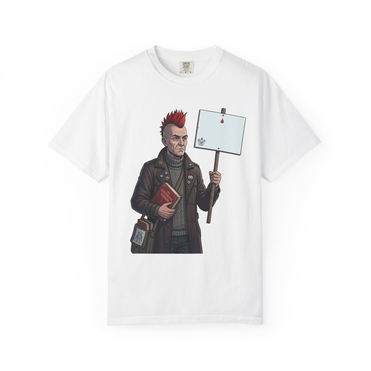 "Quiet" Unisex Garment-Dyed Tee