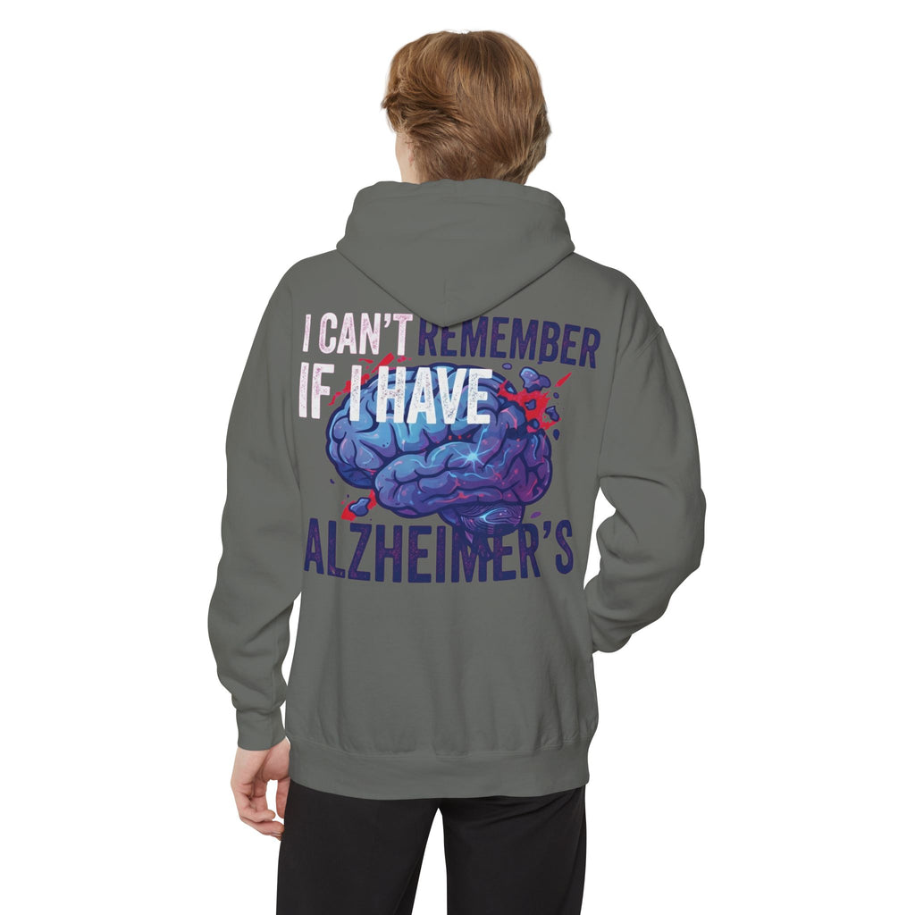"I Can't Remember" Garment-Dyed Hoodie