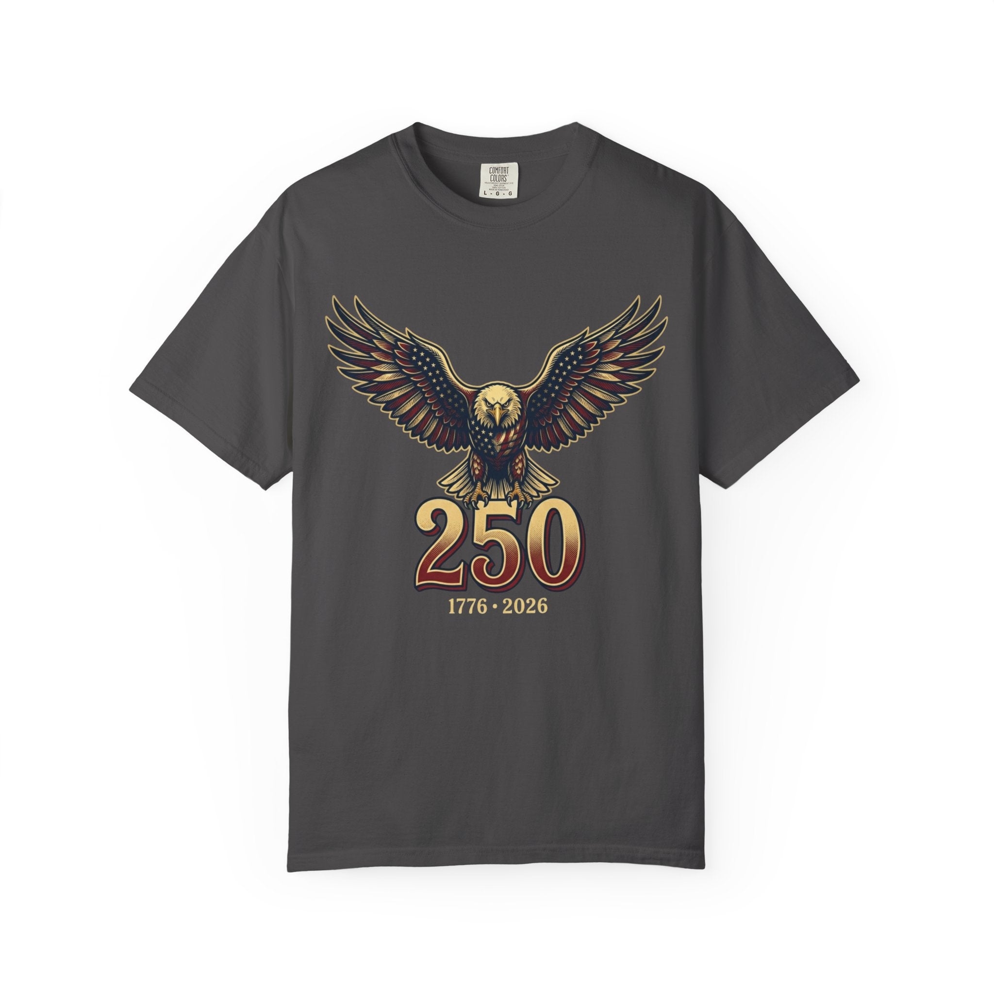 "USA Eagle 250 Years" Unisex Garment-Dyed Tee