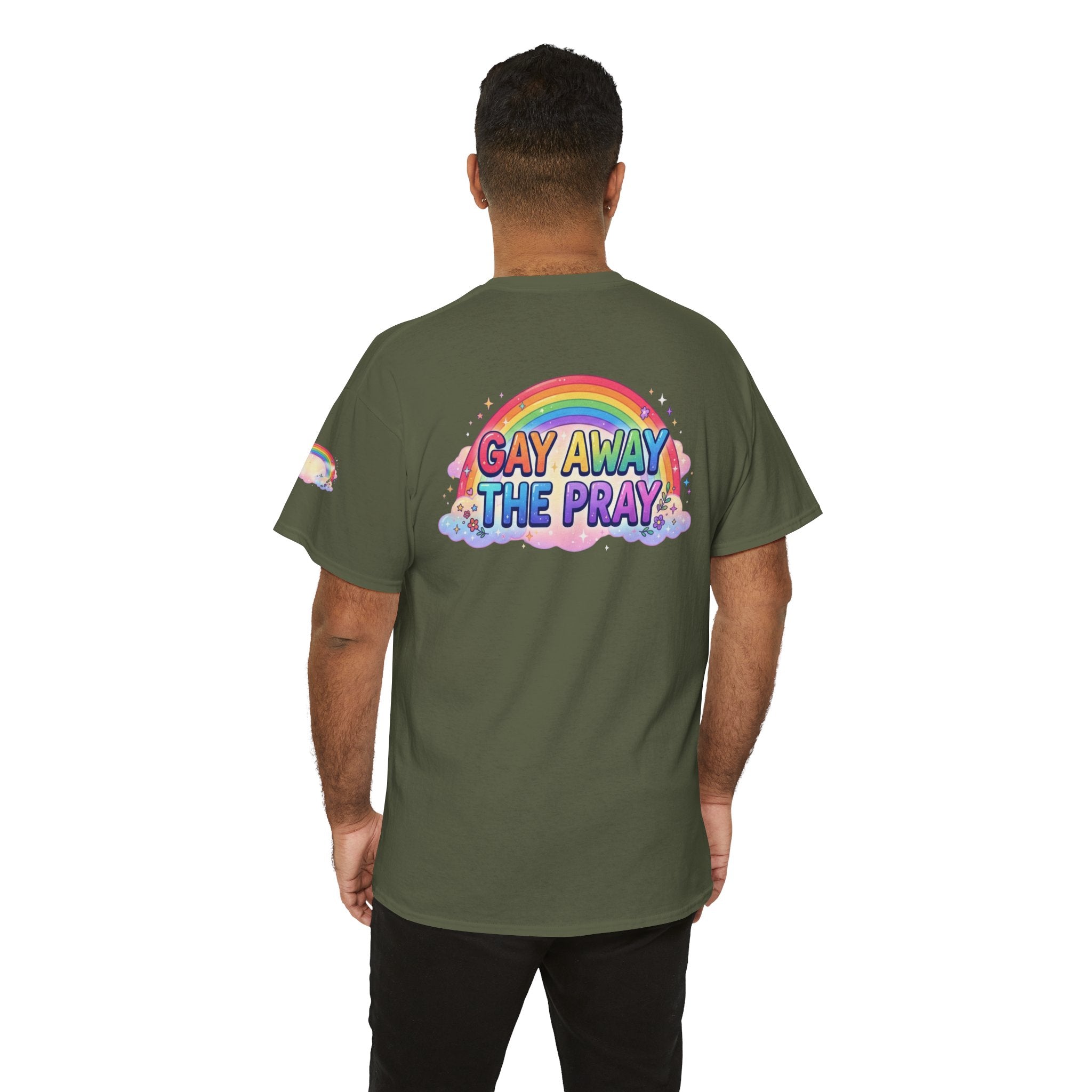 "Gay Away The Pray" Premium Graphic Tee