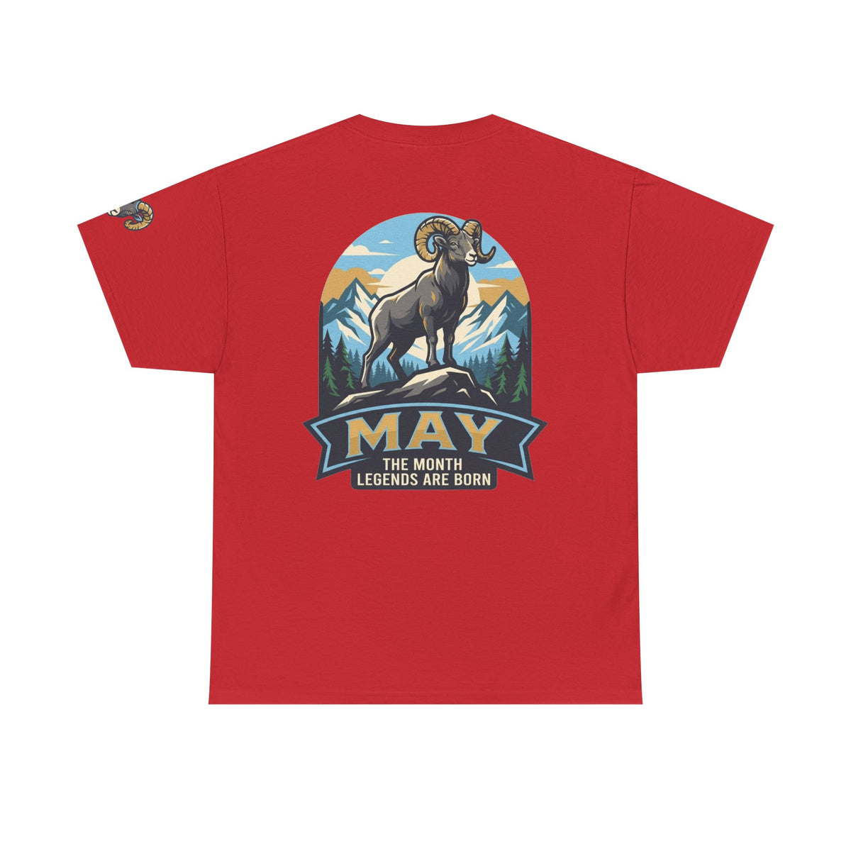 Color: Red | May Legend Premium Graphic Tee