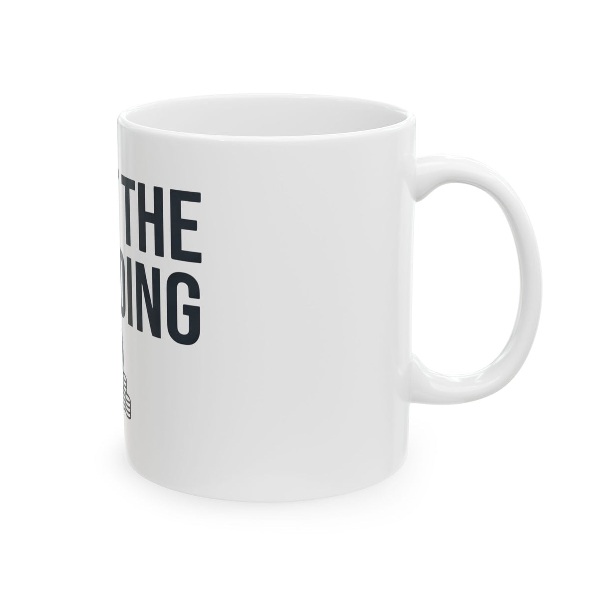 "Protest Series - Audit The Spending" White Ceramic Mug — Graphic