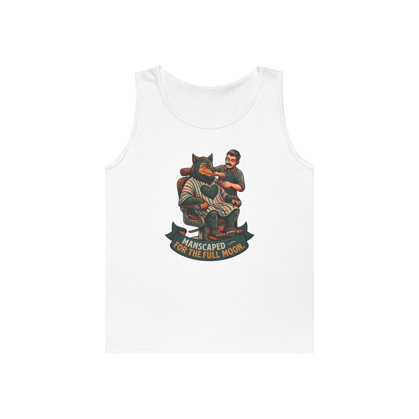 "Manscaped for the Full Moon" Tank Top