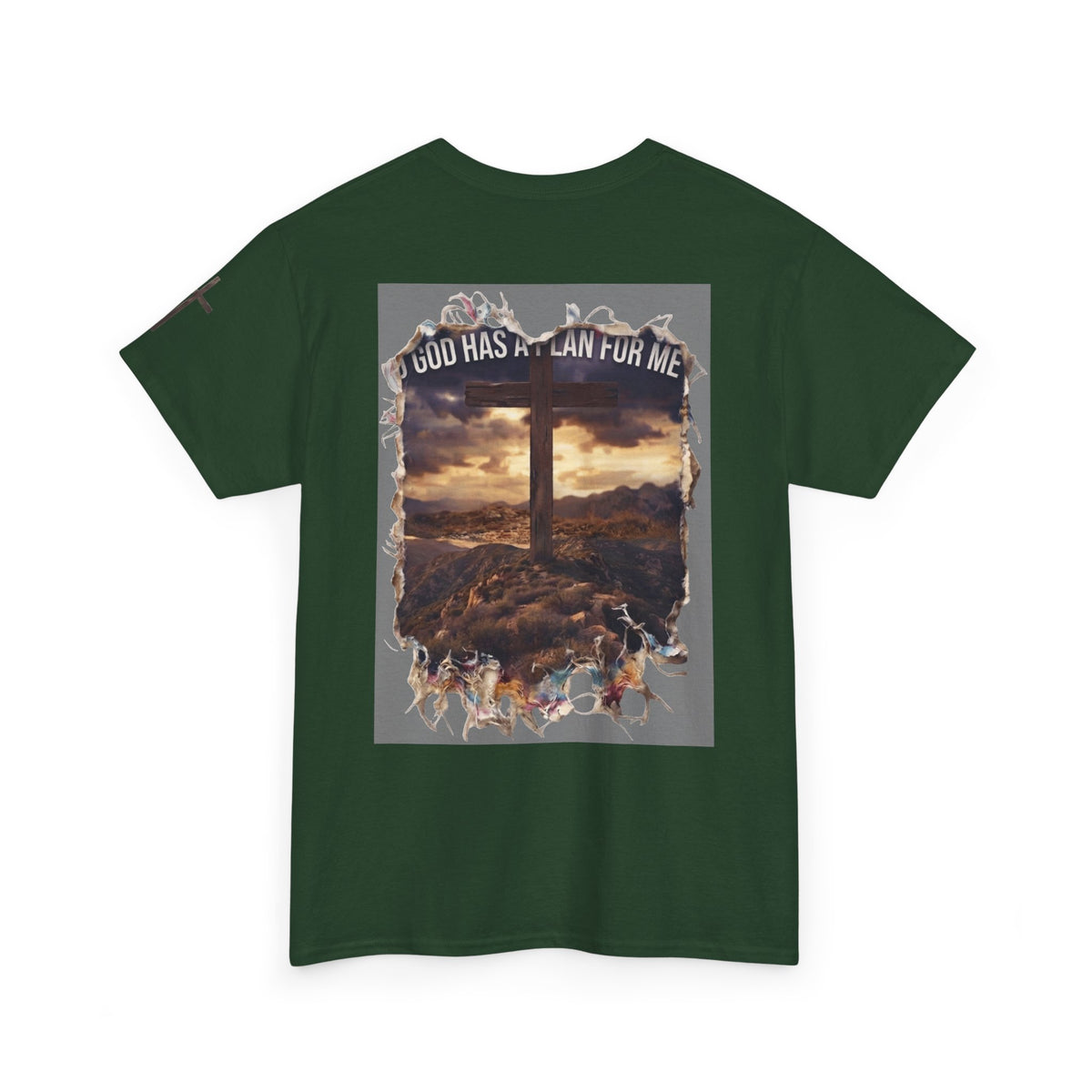 "God Has A Plan For Me" Premium Graphic Tee
