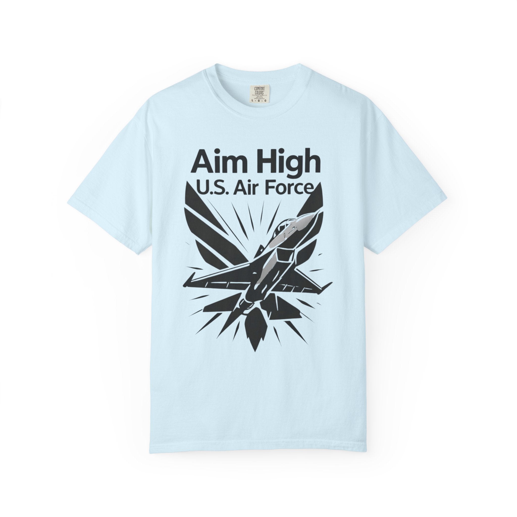 "Aim High" Unisex Garment-Dyed T-shirt