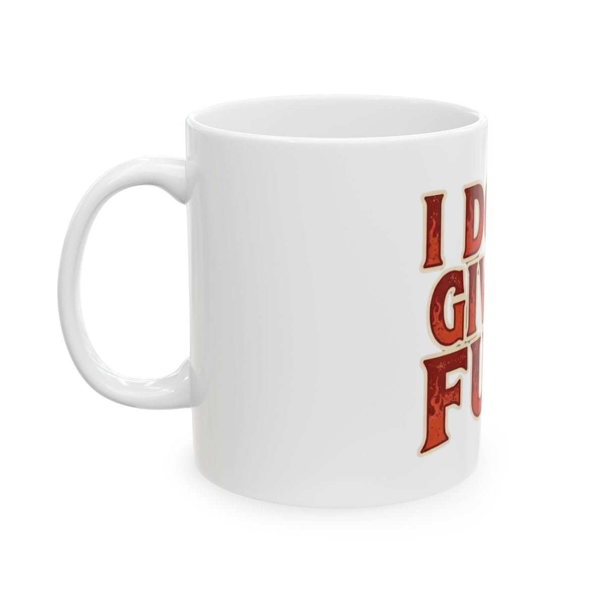 "Bad Reputation" White Ceramic Mug — Graphic