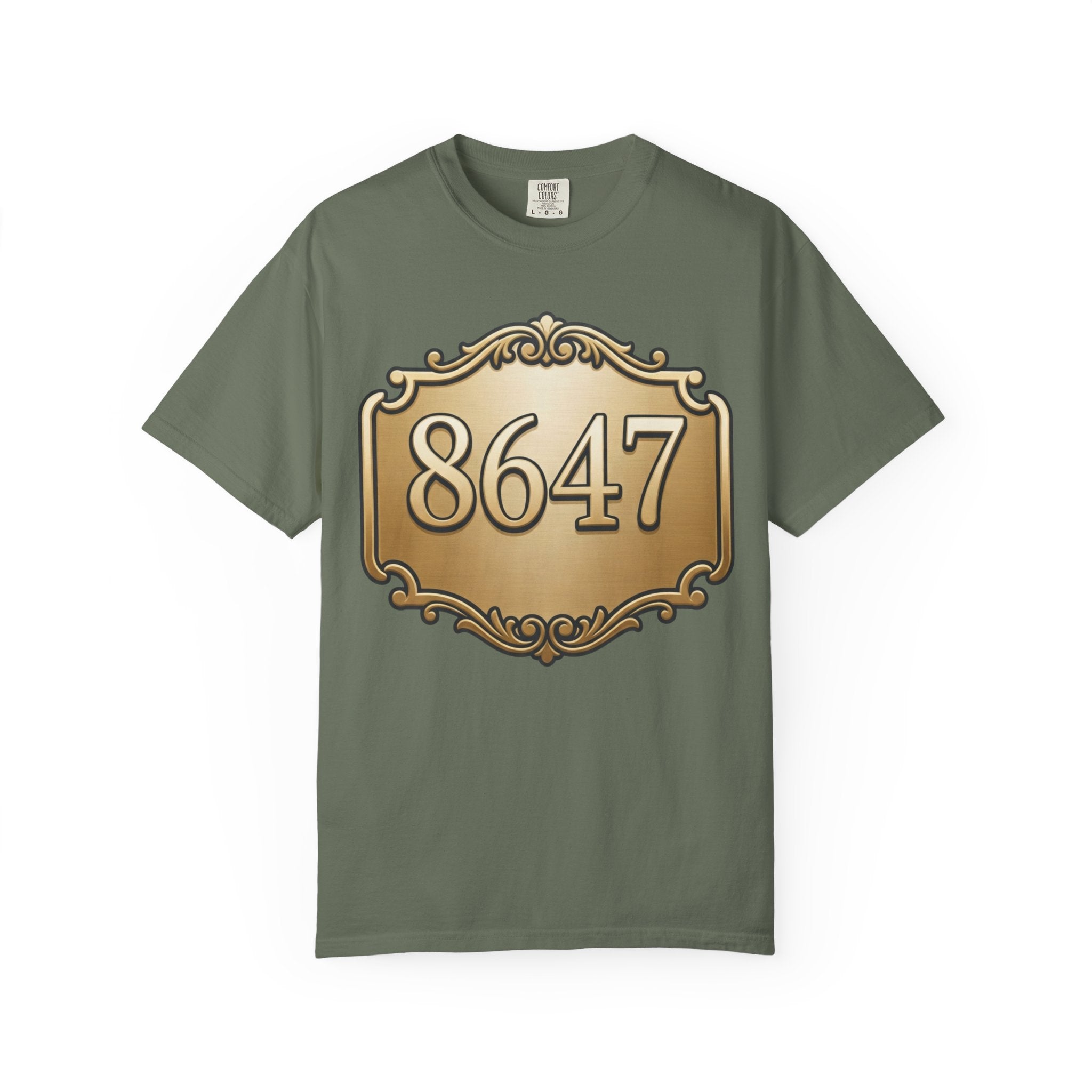 "8647" Unisex Garment-Dyed Tee