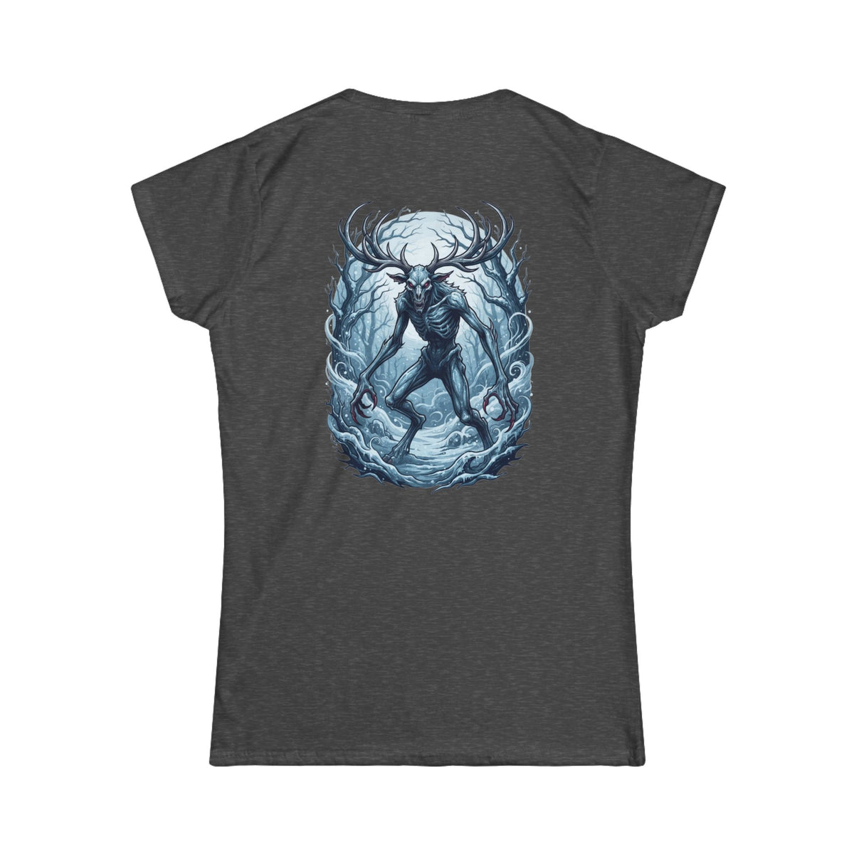 Color: Dark Heather | Wendigo (Algonquian Folklore) Women's Tee