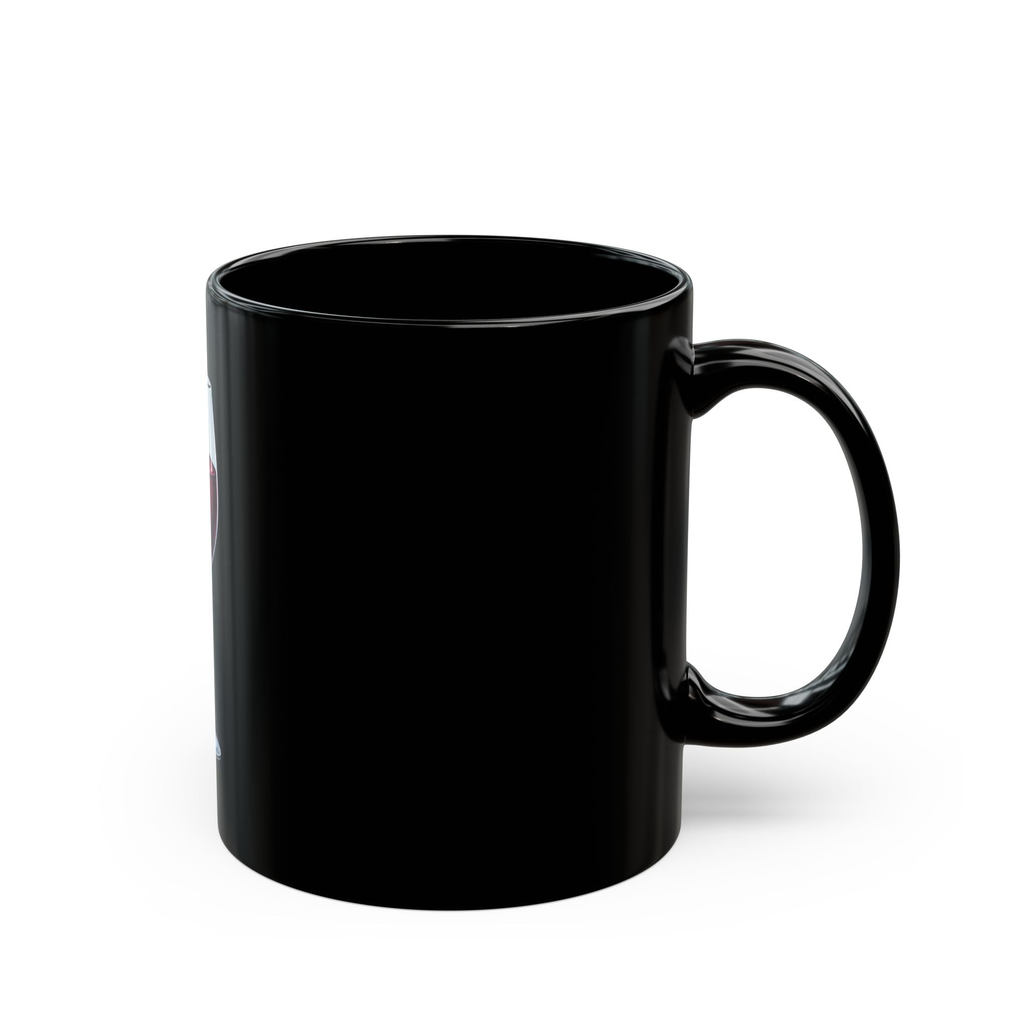 "Wine Expert" Black Ceramic Mug — Graphic
