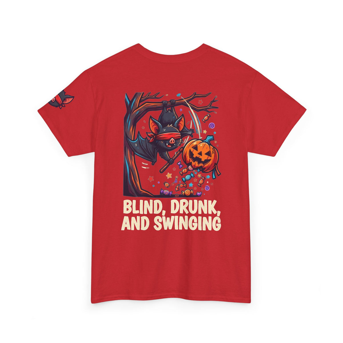 "Blind, Drunk, and Swinging" Premium Graphic Tee