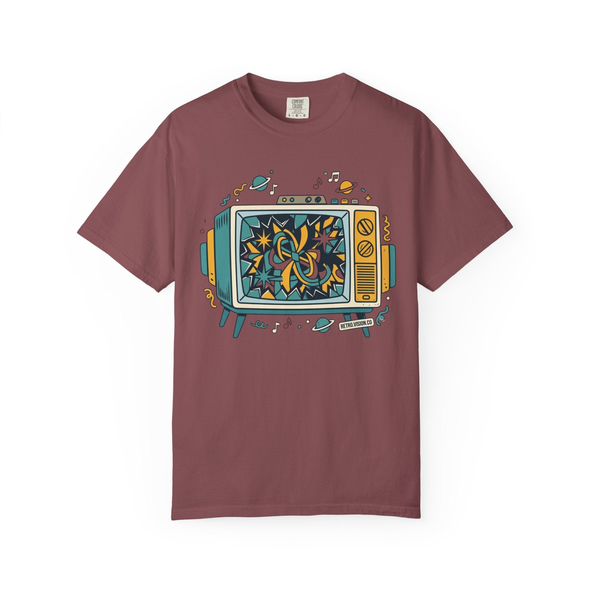 "Retro Vision" Unisex Garment-Dyed Tee