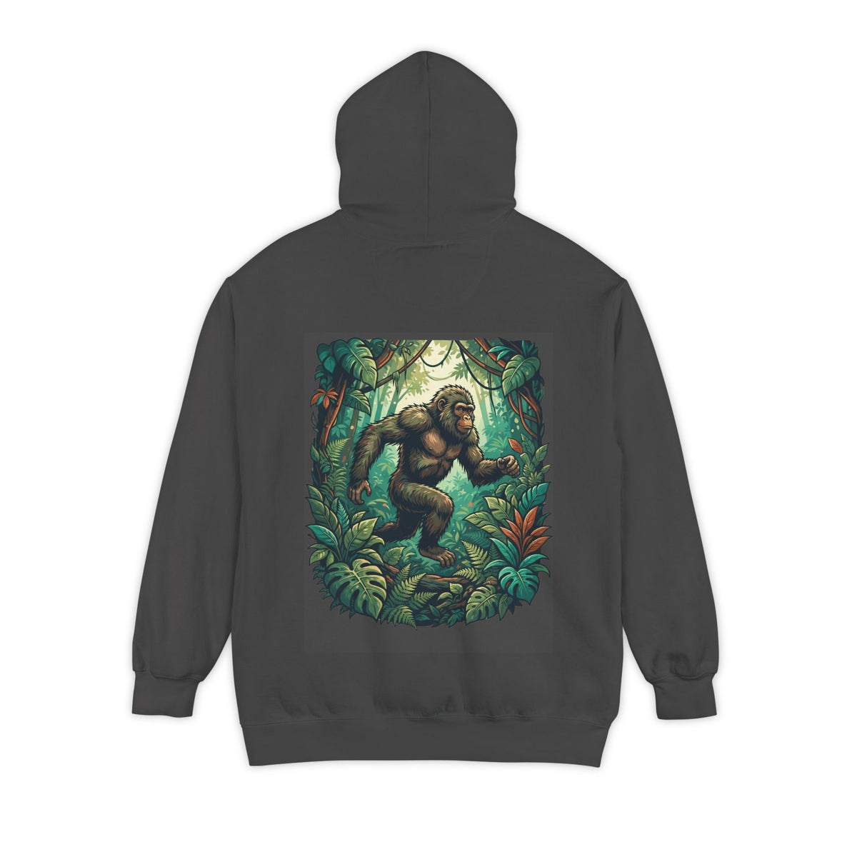 Color: Pepper | The Bukit Timah Monkey Man (Singapore) Garment-Dyed Hoodie