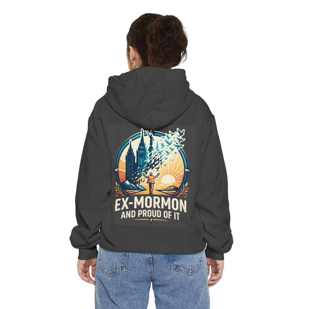 "Ex Mormon" Garment-Dyed Hoodie