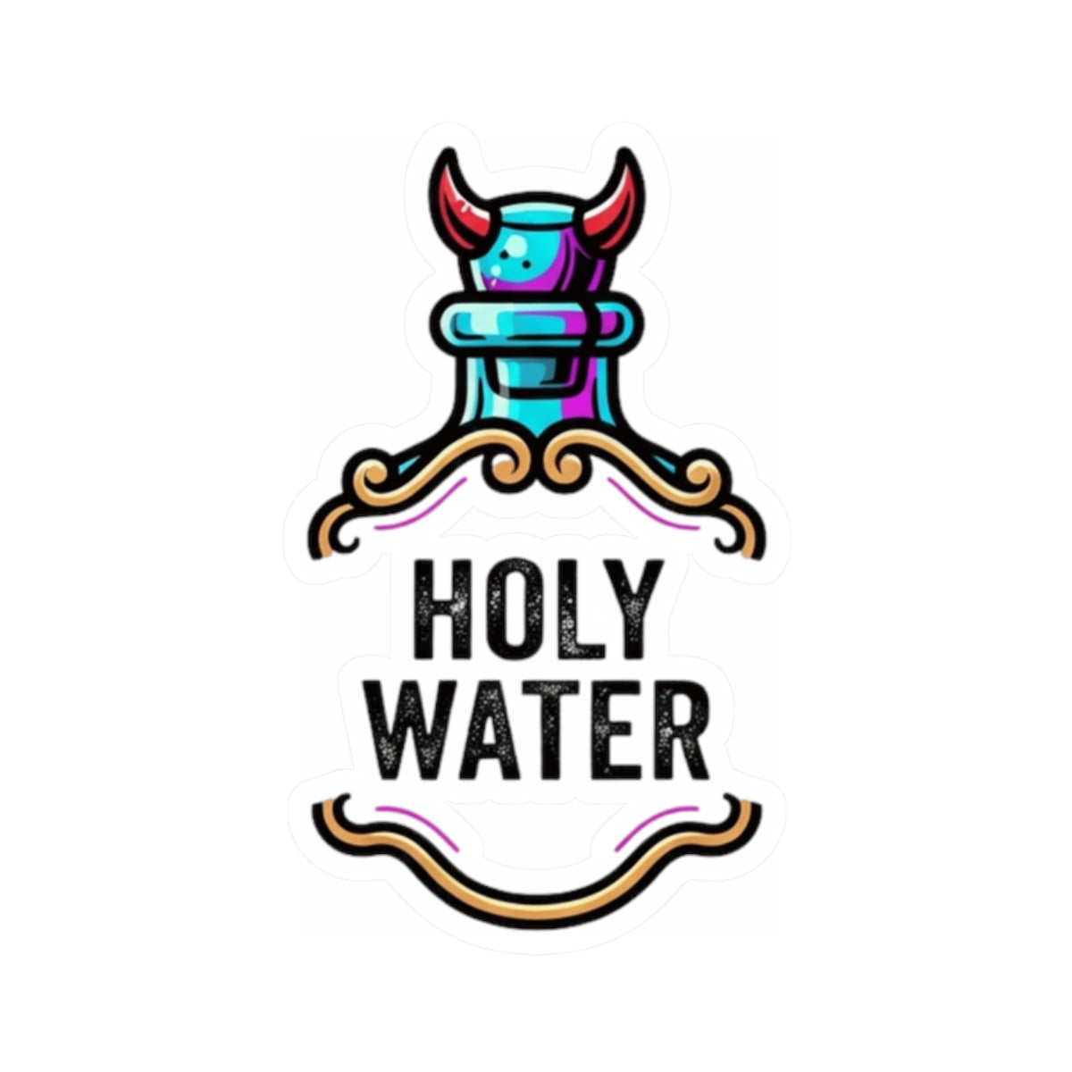 "Holy Lube" Sticker