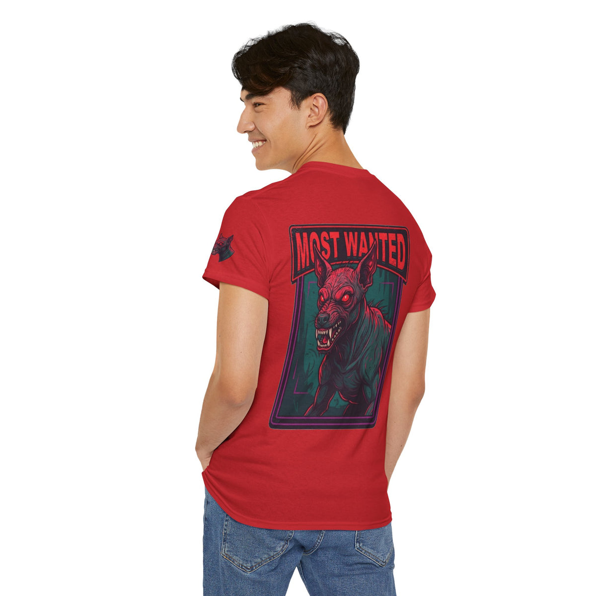 Color: Red | Chupacabra (Puerto Rico-Latin America) Premium Graphic Tee