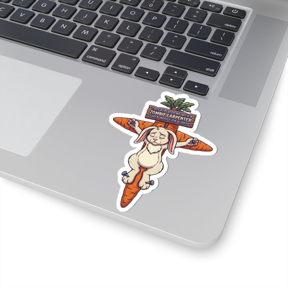 "Zombie Carpenter" Sticker — Main