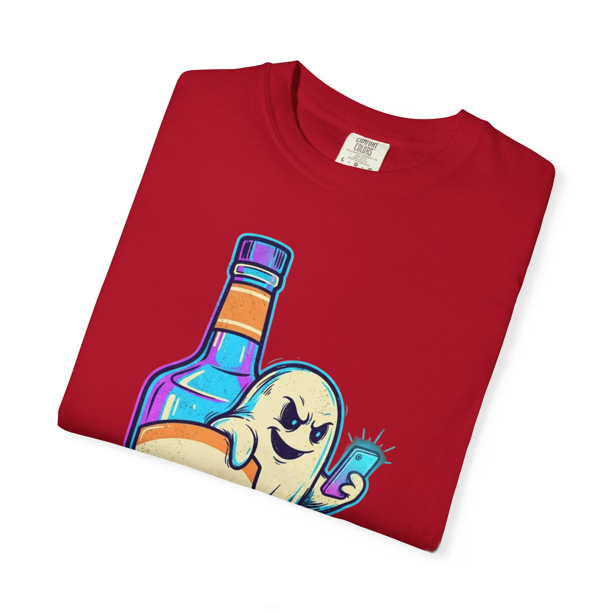 "Ghosting" Unisex Garment-Dyed Tee