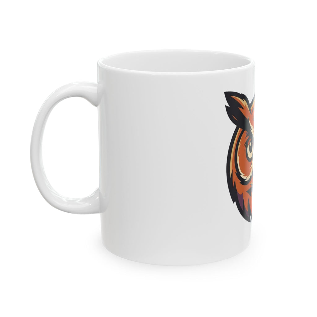 "October Legend" White Ceramic Mug — Graphic