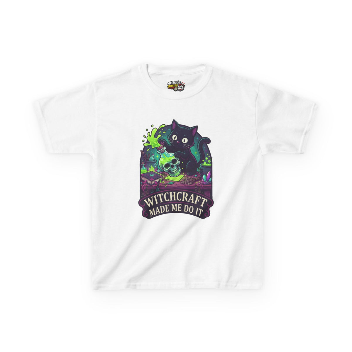 Witchcraft Made Me Do It Kids Tee