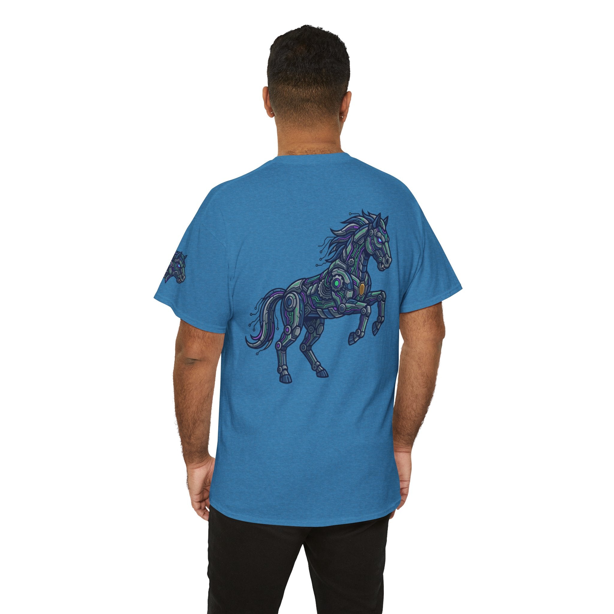 "Cyber Mustang" Premium Graphic Tee