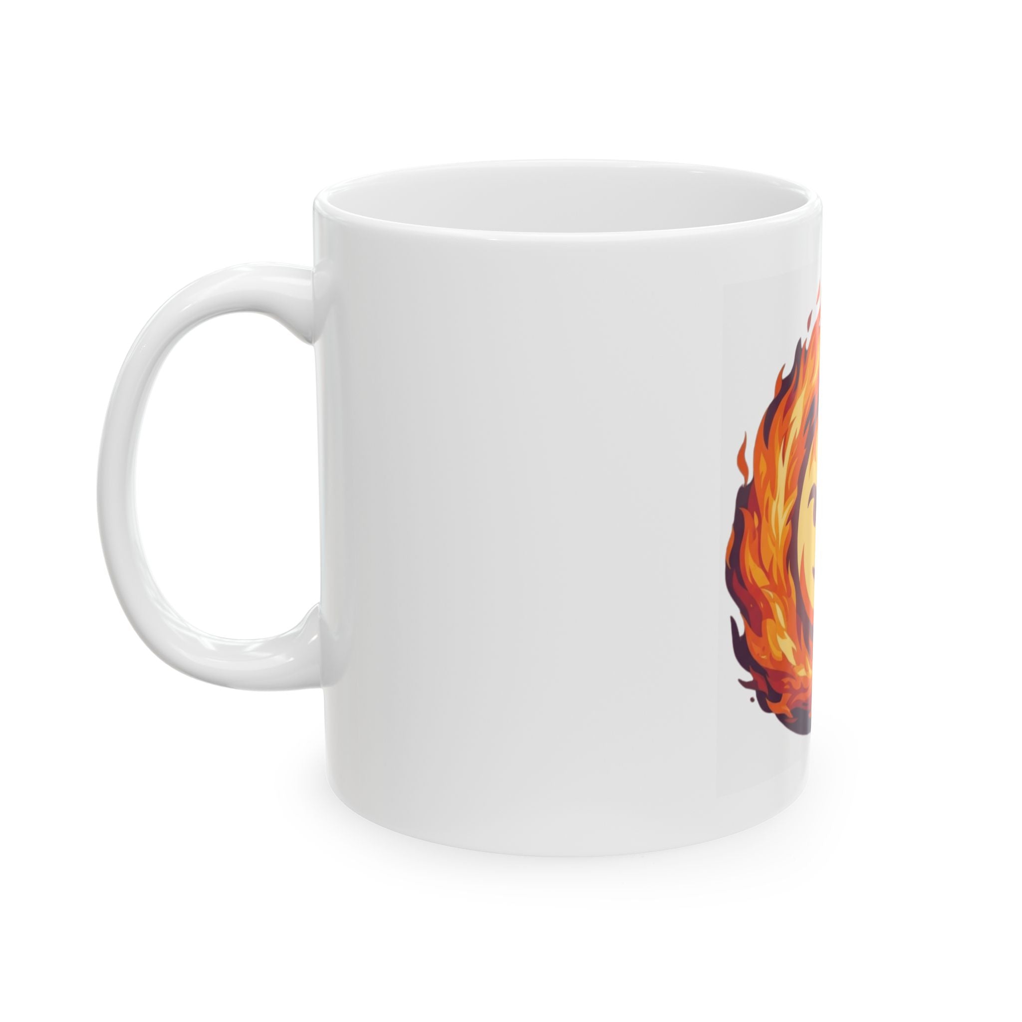 "I'm Going to Hell" White Ceramic Mug — Graphic
